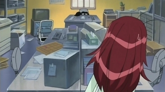 Куроми работает над аниме (2001)