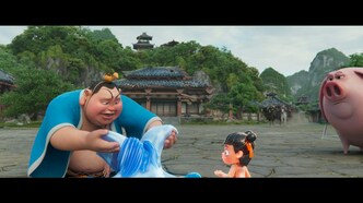 Нэчжа побеждает Царя драконов (2025)