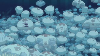 Рыбка Поньо на утесе (2008)