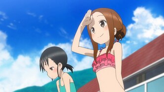 Озорная Такаги: Водные горки (2018)