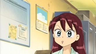 Куроми работает над аниме (2001)